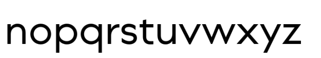 Deuterium Regular Font LOWERCASE