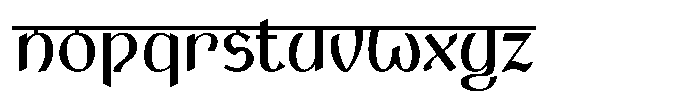 Devanra Font LOWERCASE