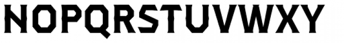 Dever Serif Bold Font UPPERCASE