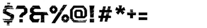 Dever Serif Wood Bold Font OTHER CHARS