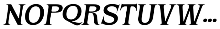 Devil Candle Italic Font UPPERCASE