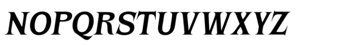 Devil Candle Italic Font LOWERCASE
