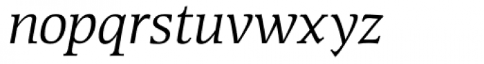 Devin Italic Font LOWERCASE