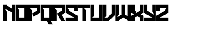 Devolt Strike Regular Font UPPERCASE
