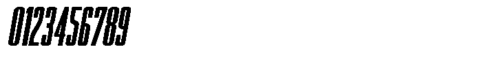 Devonika Variable Devonika Black Slanted Condensed Font OTHER CHARS