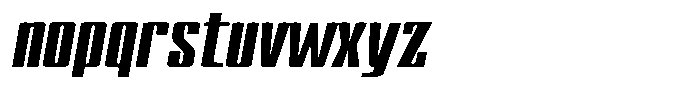 Devonika Variable Devonika Black Slanted Expanded Font LOWERCASE