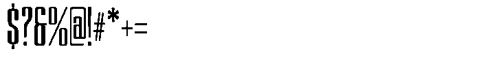 Devonika Variable Devonika Bold Condensed Font OTHER CHARS