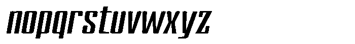Devonika Variable Devonika Bold Slanted Expanded Font LOWERCASE