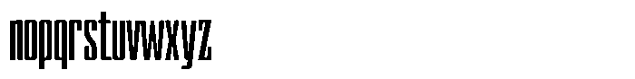 Devonika Variable Devonika Extra Bold Condensed Font LOWERCASE