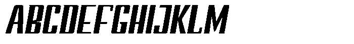 Devonika Variable Devonika Extra Bold Slanted Expanded Font UPPERCASE