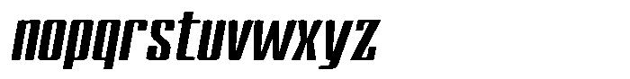 Devonika Variable Devonika Extra Bold Slanted Expanded Font LOWERCASE
