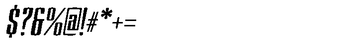 Devonika Variable Devonika Extra Bold Slanted Font OTHER CHARS