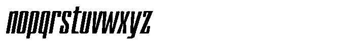 Devonika Variable Devonika Extra Bold Slanted Font LOWERCASE