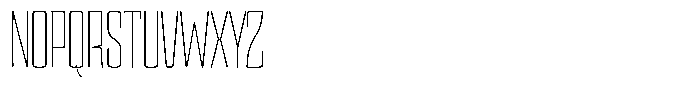 Devonika Variable Devonika Extra Light Condensed Font UPPERCASE