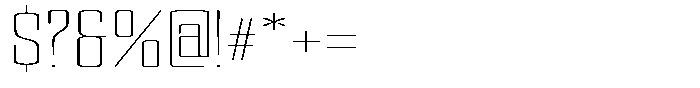 Devonika Variable Devonika Extra Light Expanded Font OTHER CHARS
