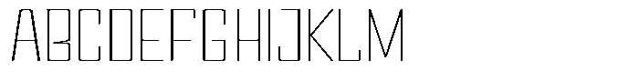 Devonika Variable Devonika Extra Light Expanded Font UPPERCASE
