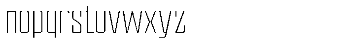 Devonika Variable Devonika Extra Light Expanded Font LOWERCASE