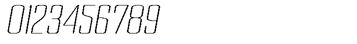 Devonika Variable Devonika Extra Light Slanted Expanded Font OTHER CHARS