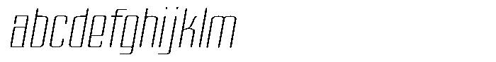 Devonika Variable Devonika Extra Light Slanted Expanded FONT