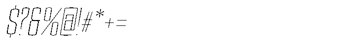 Devonika Variable Devonika Extra Light Slanted Font OTHER CHARS