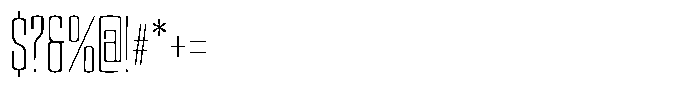 Devonika Variable Devonika Light Condensed Font OTHER CHARS