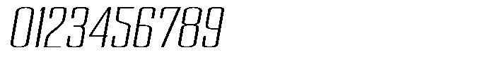 Devonika Variable Devonika Light Slanted Expanded Font OTHER CHARS