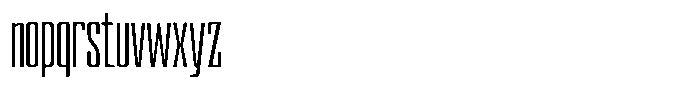 Devonika Variable Devonika Medium Condensed Font LOWERCASE