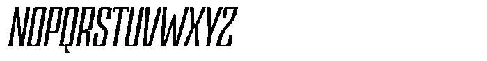Devonika Variable Devonika Semi Bold Slanted Font UPPERCASE