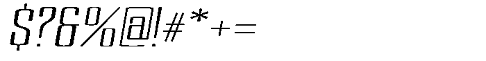 Devonika Variable Devonika Slanted Expanded Font OTHER CHARS