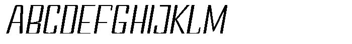 Devonika Variable Devonika Slanted Expanded Font UPPERCASE