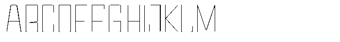 Devonika Variable Devonika Thin Expanded Font UPPERCASE