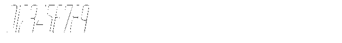 Devonika Variable Devonika Thin Slanted Condensed Font OTHER CHARS