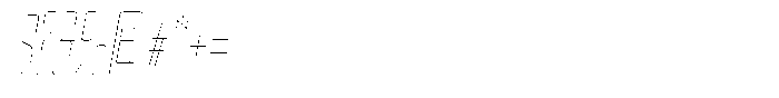 Devonika Variable Devonika Thin Slanted Condensed Font OTHER CHARS