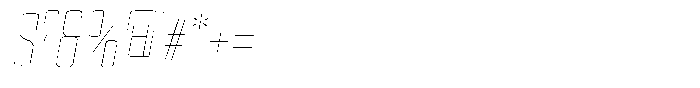 Devonika Variable Devonika Thin Slanted Font OTHER CHARS