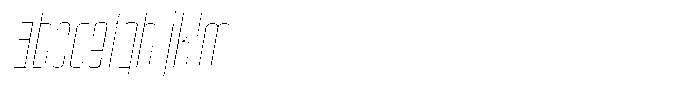 Devonika Variable Devonika Thin Slanted FONT