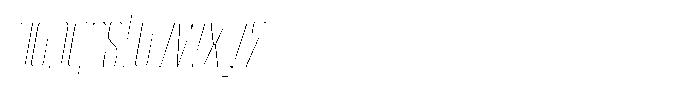 Devonika Variable Devonika Thin Slanted Font LOWERCASE