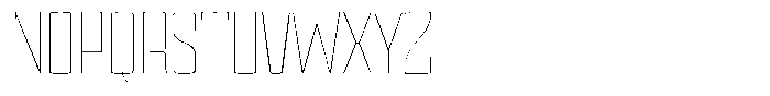 Devonika Variable Devonika Thin Font UPPERCASE