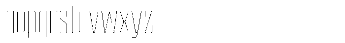 Devonika Variable Devonika Thin Font LOWERCASE