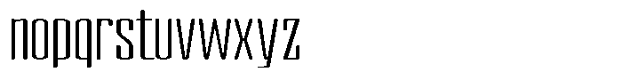 Devonika Variable Thin Font LOWERCASE