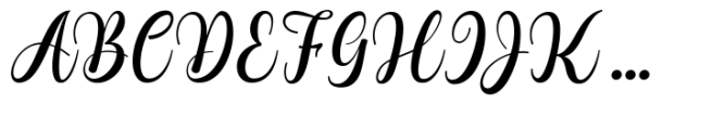 Devotion Love Font UPPERCASE