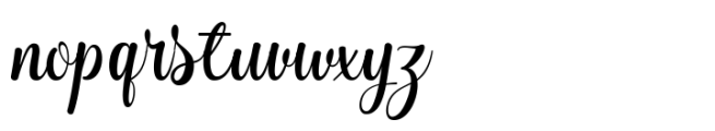 Devotion Love Font LOWERCASE