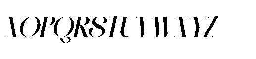 Devroon Royale Oblique Font UPPERCASE