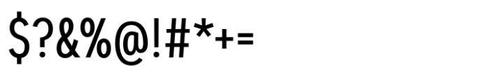 Dexa Pro Condensed Regular Font OTHER CHARS