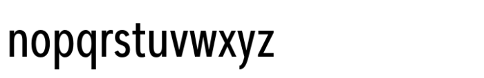 Dexa Pro Condensed Regular Font LOWERCASE