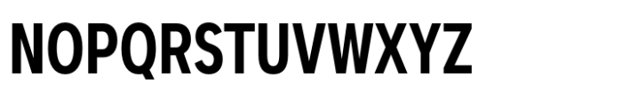 Dexa Pro Condensed Semi Bold Font UPPERCASE