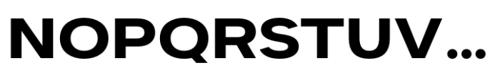 Dexa Pro Expanded Bold Font UPPERCASE