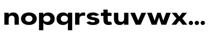 Dexa Pro Expanded Bold Font LOWERCASE