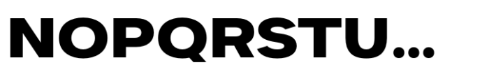 Dexa Pro Expanded Extra Bold Font UPPERCASE