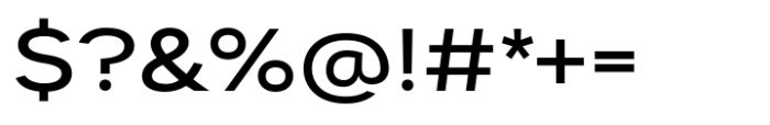 Dexa Pro Expanded Medium Font OTHER CHARS