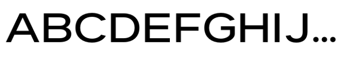Dexa Pro Expanded Medium Font UPPERCASE